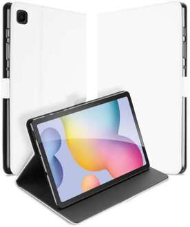 B2Ctelecom Bookcase Samsung Galaxy Tab S6 Lite Hoesje Wit met Standaardfunctie