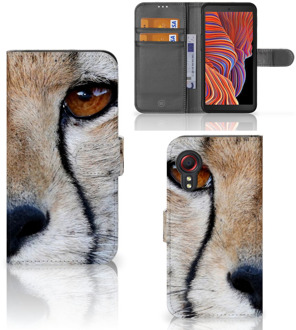 B2Ctelecom Bookcase Samsung Galaxy Xcover 5 Hoesje Cheetah