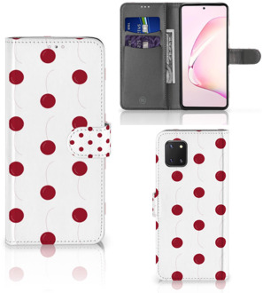 B2Ctelecom Bookcase Samsung Note 10 Lite Hoesje Cherries