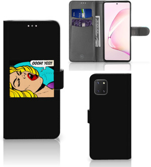 B2Ctelecom Bookcase Samsung Note 10 Lite Hoesje Popart Oh Yes