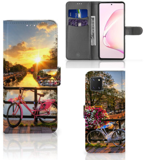 B2Ctelecom Bookcase Samsung Note 10 Lite Telefoon Hoesje Amsterdamse Grachten