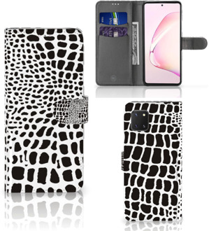 B2Ctelecom Bookcase Samsung Note 10 Lite Telefoon Hoesje Slangenprint