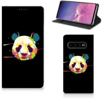 B2Ctelecom BookCase Samsung S10 Design Panda Color