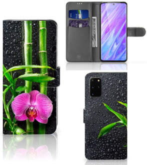 B2Ctelecom Bookcase Samsung S20 Plus Hoesje Orchidee