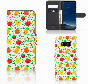 B2Ctelecom Bookcase Samsung S8 Design Fruits