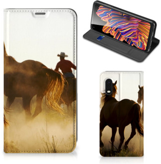 B2Ctelecom Bookcase Samsung Xcover Pro Smart Cover Cowboy