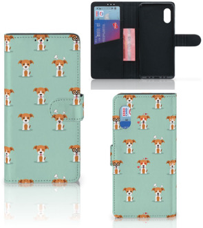 B2Ctelecom Bookcase Samsung Xcover Pro Smartphone Hoesje Pups