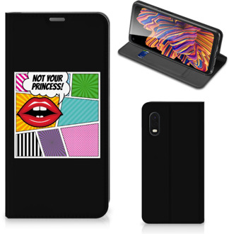 B2Ctelecom Bookcase Samsung Xcover Pro Telefoonhoesje Popart Princess