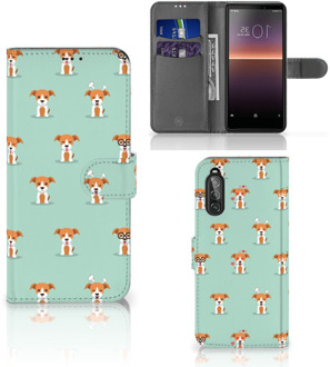 B2Ctelecom Bookcase Sony Xperia 10 II Smartphone Hoesje Pups