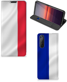 B2Ctelecom Bookcase Sony Xperia 5 II Smart Cover Franse Vlag