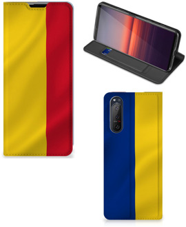 B2Ctelecom Bookcase Sony Xperia 5 II Smart Cover Roemeense Vlag