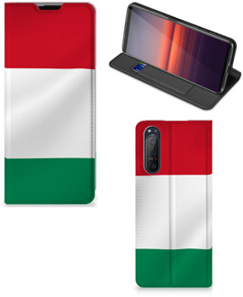 B2Ctelecom Bookcase Sony Xperia 5 II Telefoonhoesje met Pasjeshouder Hongaarse Vlag