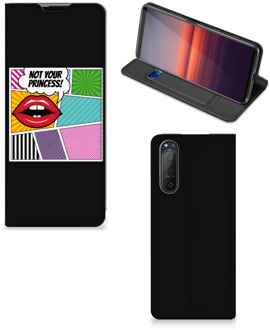 B2Ctelecom Bookcase Sony Xperia 5 II Telefoonhoesje Popart Princess