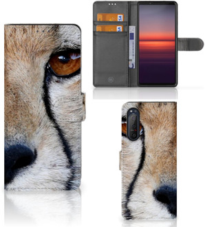 B2Ctelecom Bookcase Sony Xperia 5II Hoesje Cheetah