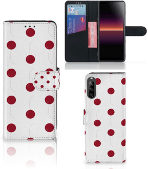 B2Ctelecom Bookcase Sony Xperia L4 Hoesje Cherries