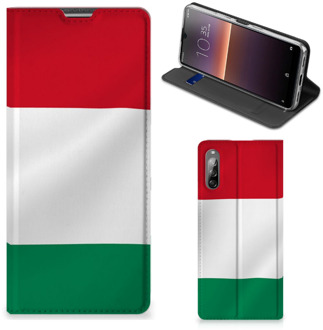 B2Ctelecom Bookcase Sony Xperia L4 Telefoonhoesje met Pasjeshouder Hongaarse Vlag