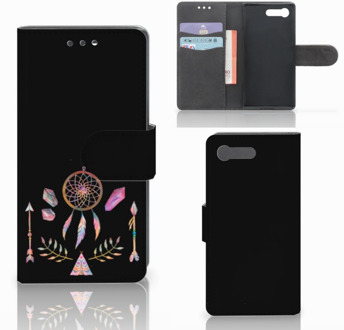 B2Ctelecom Bookcase Sony Xperia X Compact Boho Dreamcatcher