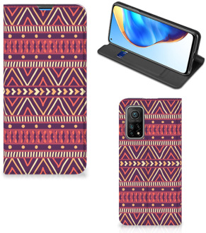 B2Ctelecom Bookcase Xiaomi Mi 10T | 10T Pro Smart Cover Aztec Purple