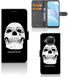 B2Ctelecom Bookcase Xiaomi Mi 10T Lite GSM Hoesje Skull Eyes