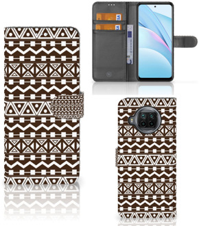 B2Ctelecom Bookcase Xiaomi Mi 10T Lite Hoesje Aztec Brown