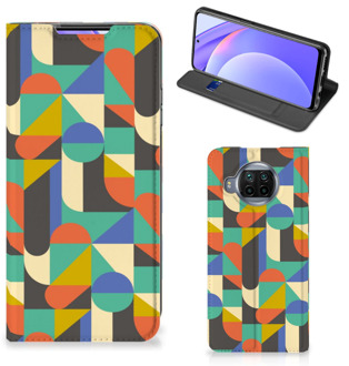 B2Ctelecom Bookcase Xiaomi Mi 10T Lite Smart Cover Funky Retro