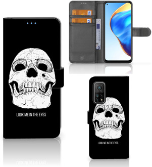 B2Ctelecom Bookcase Xiaomi Mi 10T Pro | Mi 10T GSM Hoesje Skull Eyes