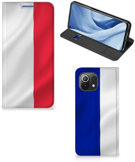 B2Ctelecom Bookcase Xiaomi Mi 11 Lite Smart Cover Franse Vlag