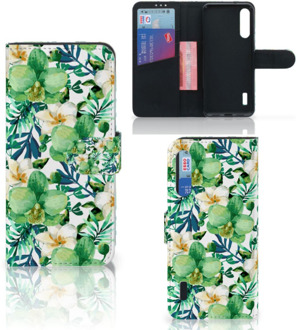 B2Ctelecom Bookcase Xiaomi Mi A3 GSM Hoesje Orchidee Groen