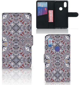 B2Ctelecom Bookcase Xiaomi Mi Mix 2s Bloemen