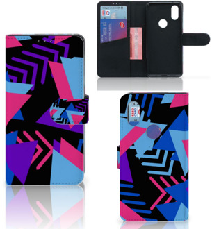 B2Ctelecom Bookcase Xiaomi Mi Mix 2s Funky Triangle