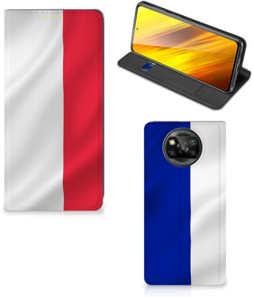 B2Ctelecom Bookcase Xiaomi Poco X3 Smart Cover Franse Vlag