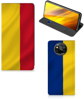 B2Ctelecom Bookcase Xiaomi Poco X3 Smart Cover Roemeense Vlag