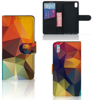 B2Ctelecom Bookcase Xiaomi Redmi 7A Polygon Color