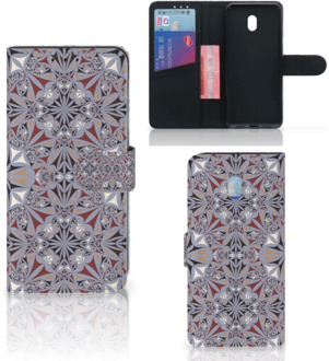 B2Ctelecom Bookcase Xiaomi Redmi 8A Bloemen