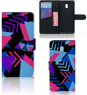 B2Ctelecom Bookcase Xiaomi Redmi 8A Funky Triangle