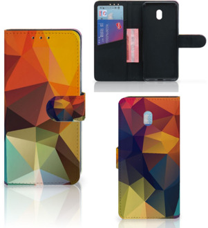 B2Ctelecom Bookcase Xiaomi Redmi 8A Polygon Color