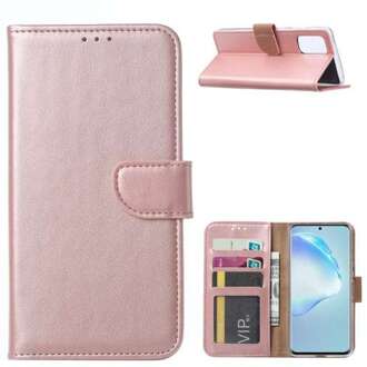 B2Ctelecom Bookcover Case Samsung Galaxy S20 Ultra Rosekleurig met Pasjeshouder