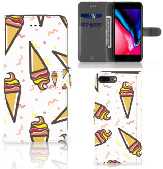 B2Ctelecom Bookcover Hoesje iPhone 7+ | 8+ Icecream