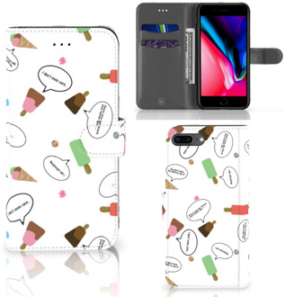 B2Ctelecom Bookcover Hoesje iPhone 7+ | 8+ IJsjes