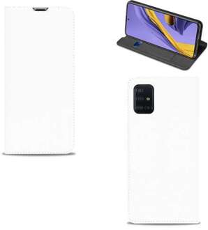 B2Ctelecom Bookcover Hoesje Samsung Galaxy A51 Wit met Pashouder