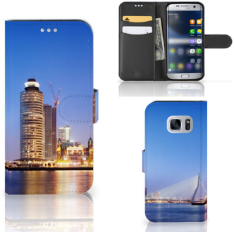 B2Ctelecom Bookcover Hoesje Samsung Galaxy S7 Rotterdam