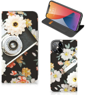 B2Ctelecom Bookcover iPhone 12 Pro Max Smart Cover Vintage Camera