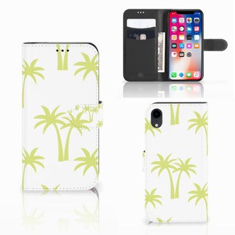 B2Ctelecom Bookcover iPhone XR Palmtrees