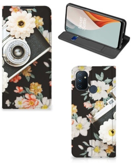 B2Ctelecom Bookcover OnePlus Nord N100 Smart Cover Vintage Camera