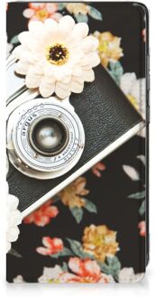 B2Ctelecom Bookcover Samsung Galaxy A52 Smart Cover Vintage Camera