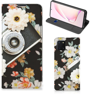 B2Ctelecom Bookcover Samsung Galaxy Note 10 Lite Smart Cover Vintage Camera