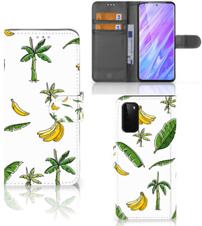 B2Ctelecom Bookcover Samsung Galaxy S20 Hoesje Banana Tree