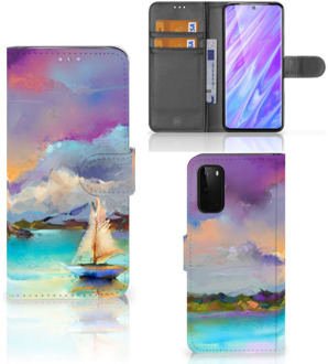 B2Ctelecom Bookcover Samsung Galaxy S20 Hoesje Boat