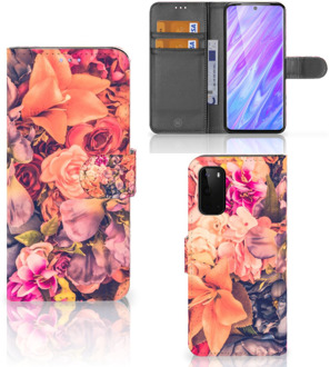 B2Ctelecom Bookcover Samsung Galaxy S20 Hoesje Bosje Bloemen