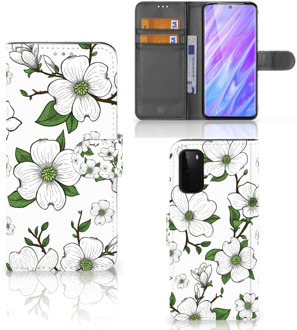 B2Ctelecom Bookcover Samsung Galaxy S20 Hoesje Dogwood Flowers